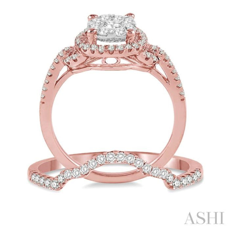 Lovebright Diamond Wedding Set