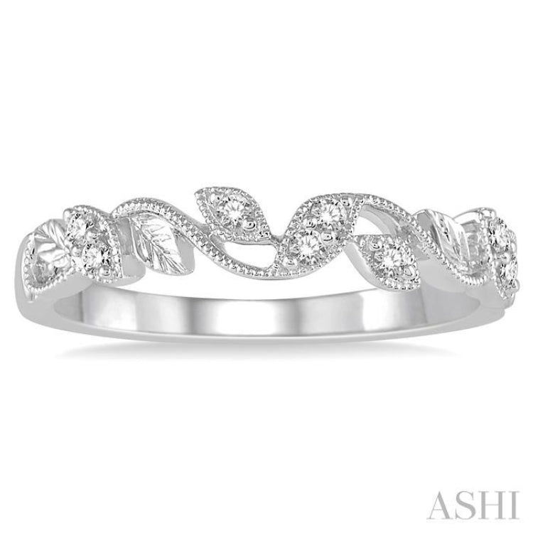 Stackable Diamond Wedding Band