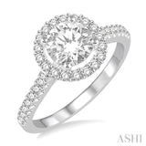 Semi-Mount Diamond Engagement Ring