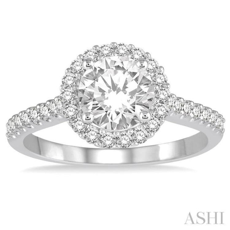 Semi-Mount Diamond Engagement Ring