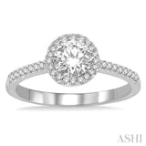 Semi-Mount Diamond Engagement Ring