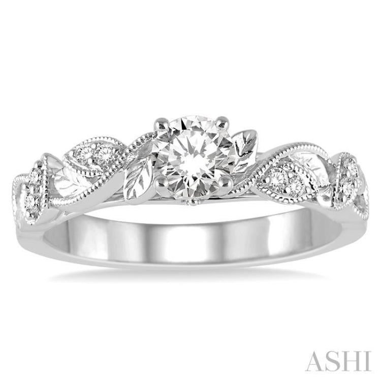 Semi-Mount Diamond Engagement Ring