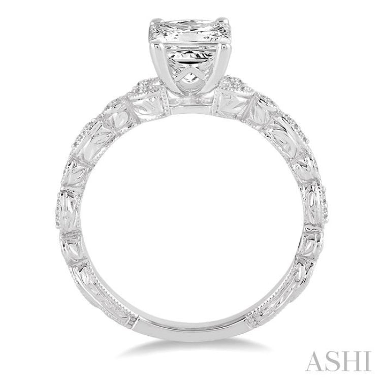 Semi-Mount Diamond Engagement Ring