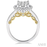 Oval Shape Lovebright Essential Diamond Ring