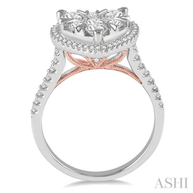 Heart Shape Lovebright Essential Diamond Engagement Ring