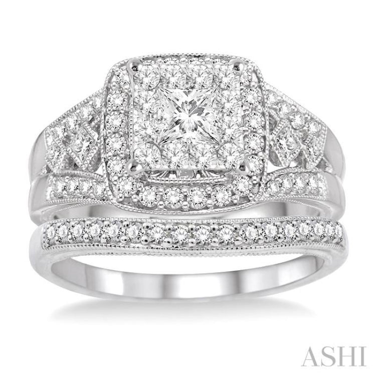 Lovebright Diamond Wedding Set