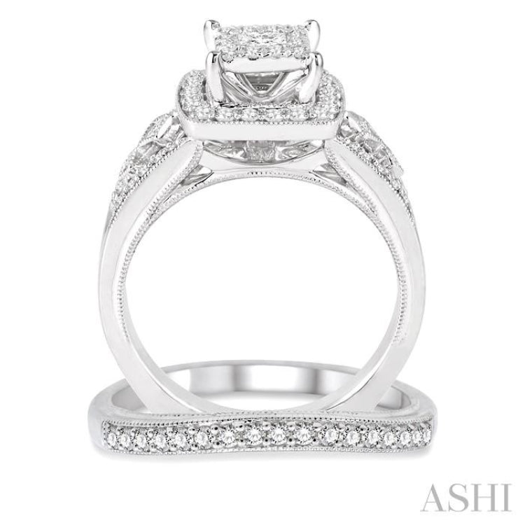 Lovebright Diamond Wedding Set