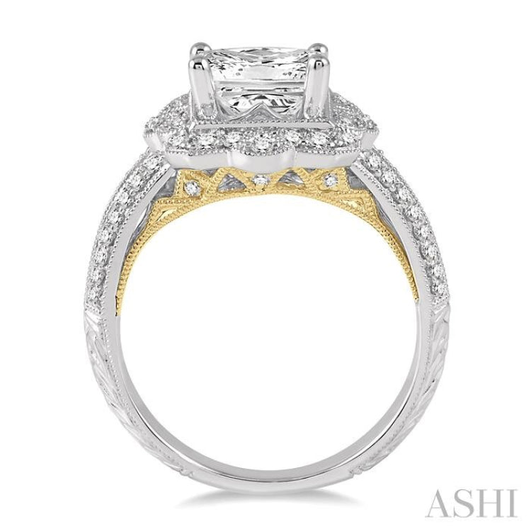 Semi-Mount Diamond Engagement Ring