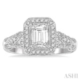 Semi-Mount Diamond Engagement Ring