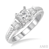 Semi-Mount Diamond Engagement Ring