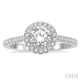 Semi-Mount Diamond Engagement Ring