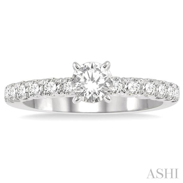 Endless Embrace Semi-Mount Diamond Engagement Ring