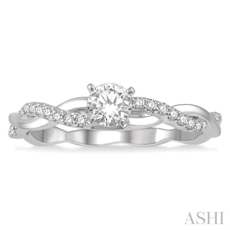 Semi-Mount Diamond Engagement Ring