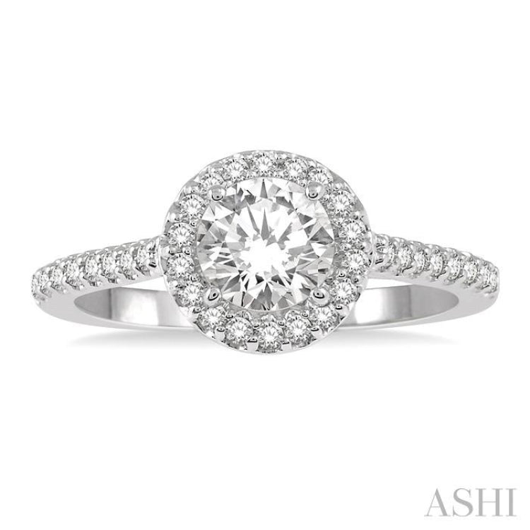 Semi-Mount Diamond Engagement Ring