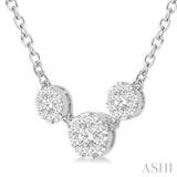 Past Present & Future Lovebright Essential Diamond Necklace