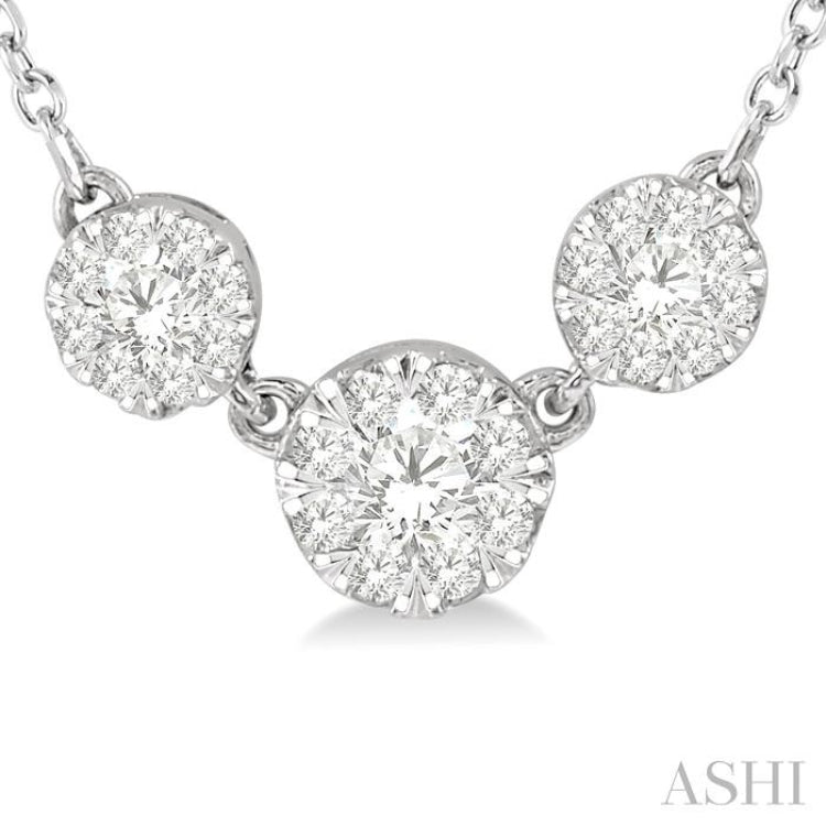 Past Present & Future Lovebright Essential Diamond Necklace