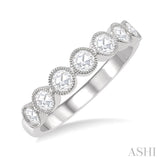 Stackable Rose Cut Diamond Fashion Band