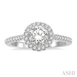 Semi-Mount Diamond Engagement Ring