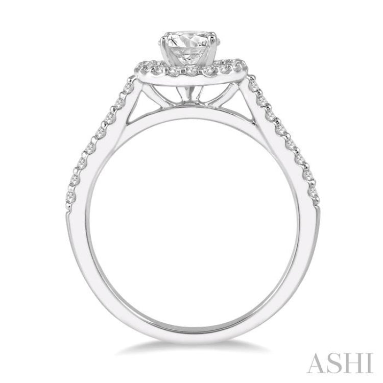 Semi-Mount Diamond Engagement Ring