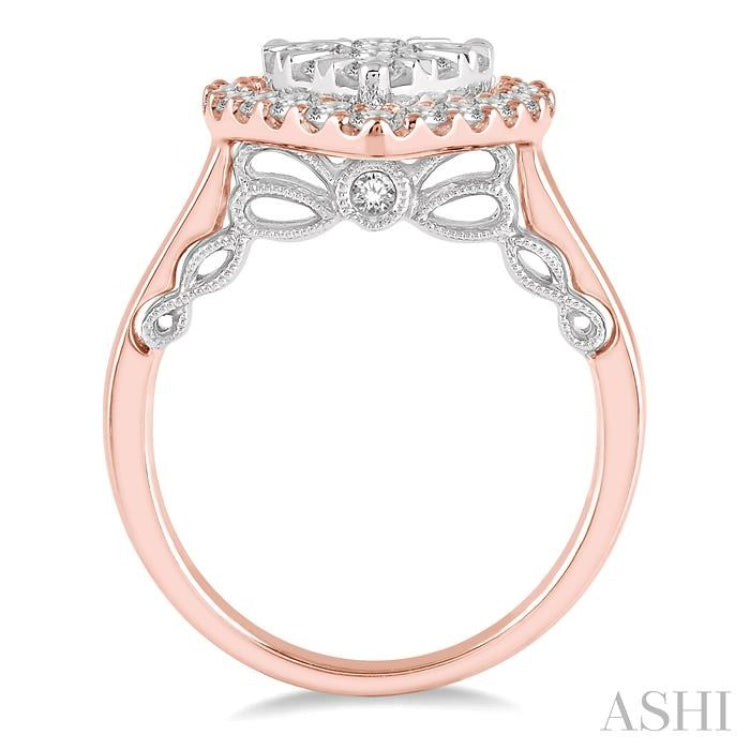 Pear Shape Lovebright Essential Diamond Ring