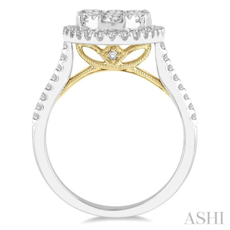 Oval Shape Lovebright Essential Diamond Engagement Ring