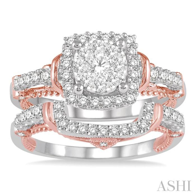 Lovebright Diamond Wedding Set