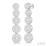 Lovebright Essential Journey Diamond Long Earrings