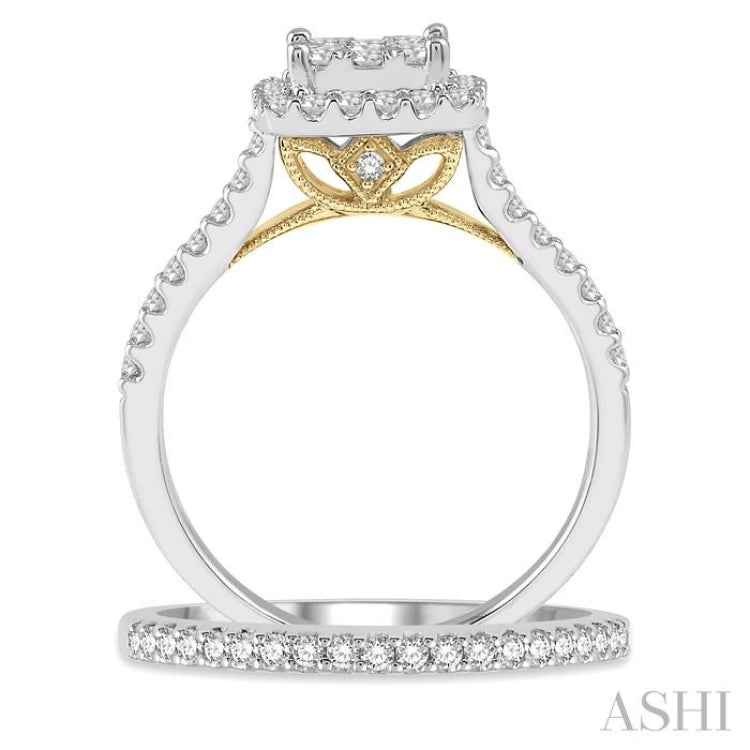 Lovebright Diamond Wedding Set