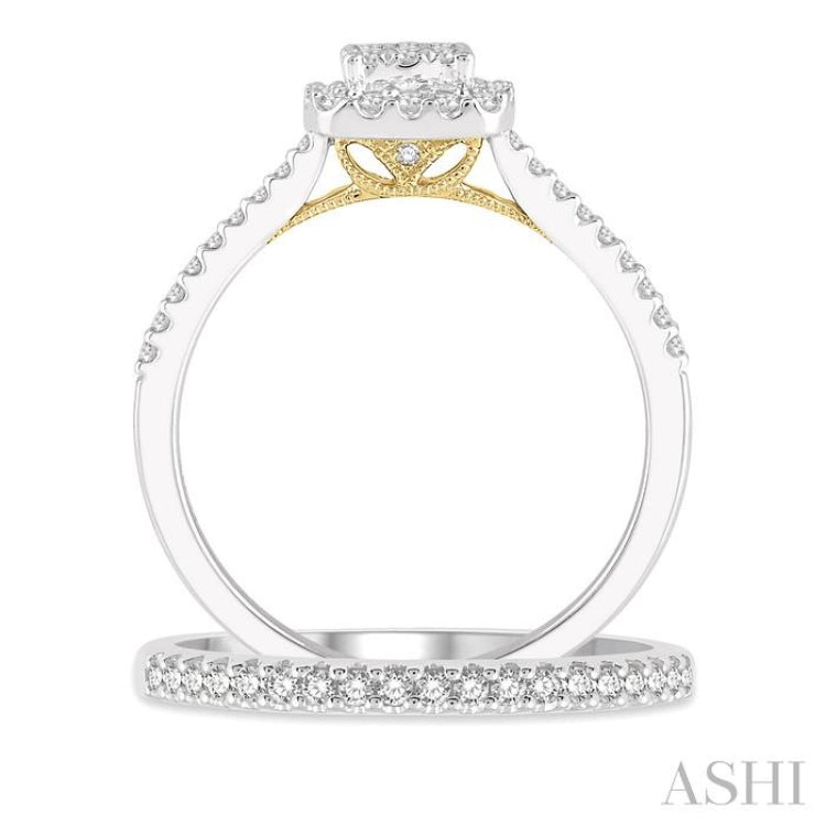 Lovebright Diamond Wedding Set