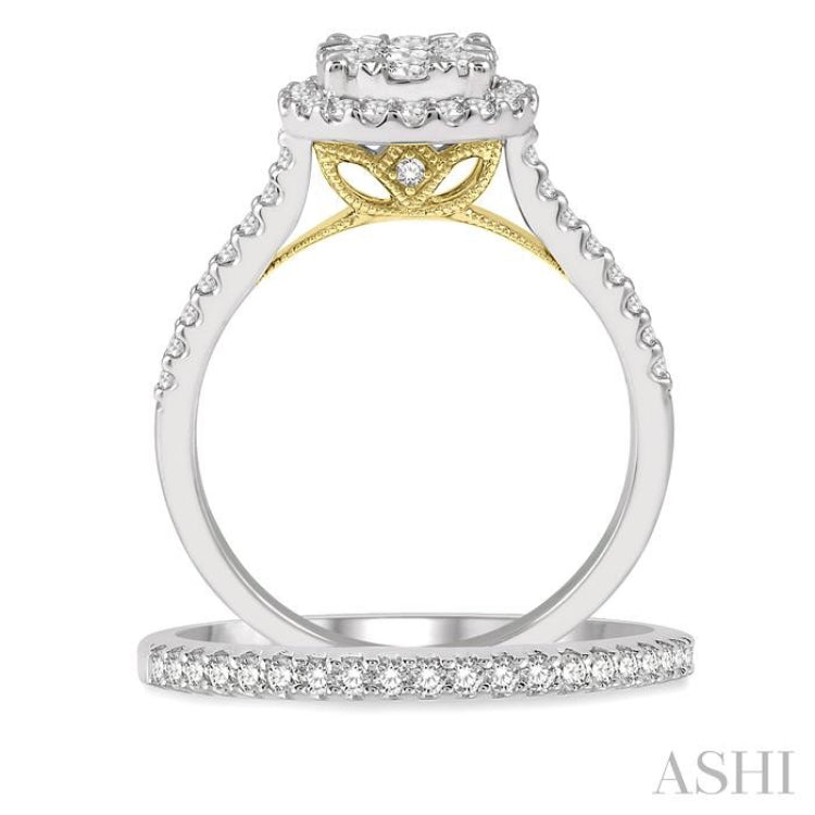 Lovebright Diamond Wedding Set