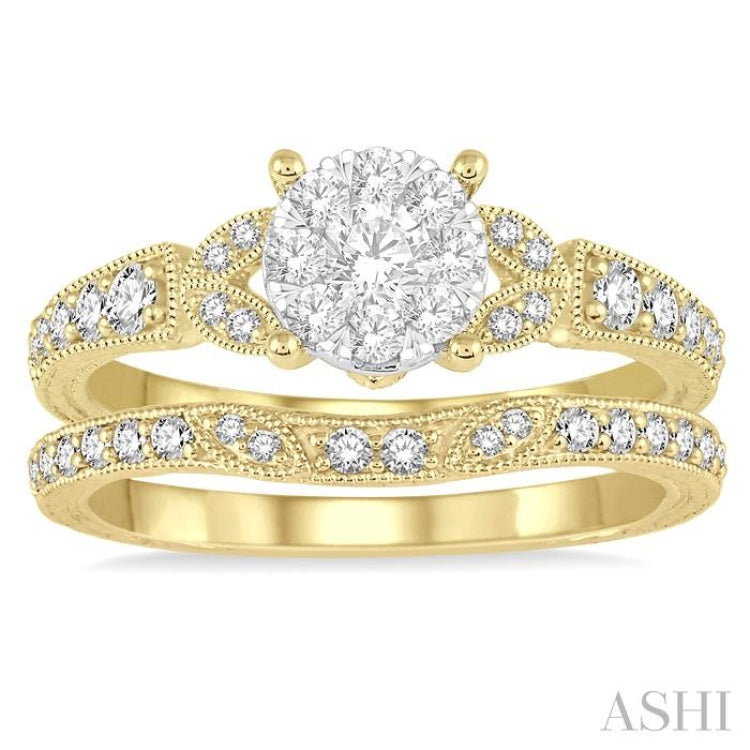 Lovebright Diamond Wedding Set