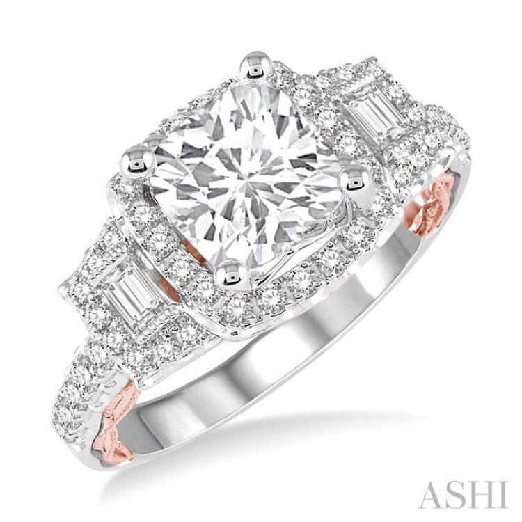 Semi-Mount Diamond Engagement Ring