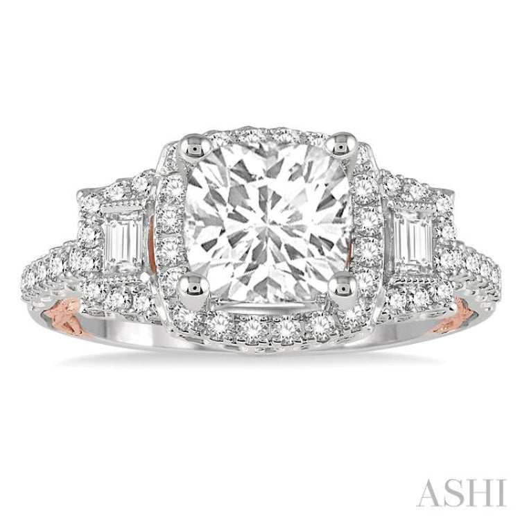 Semi-Mount Diamond Engagement Ring