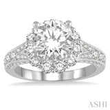 Semi-Mount Diamond Engagement Ring