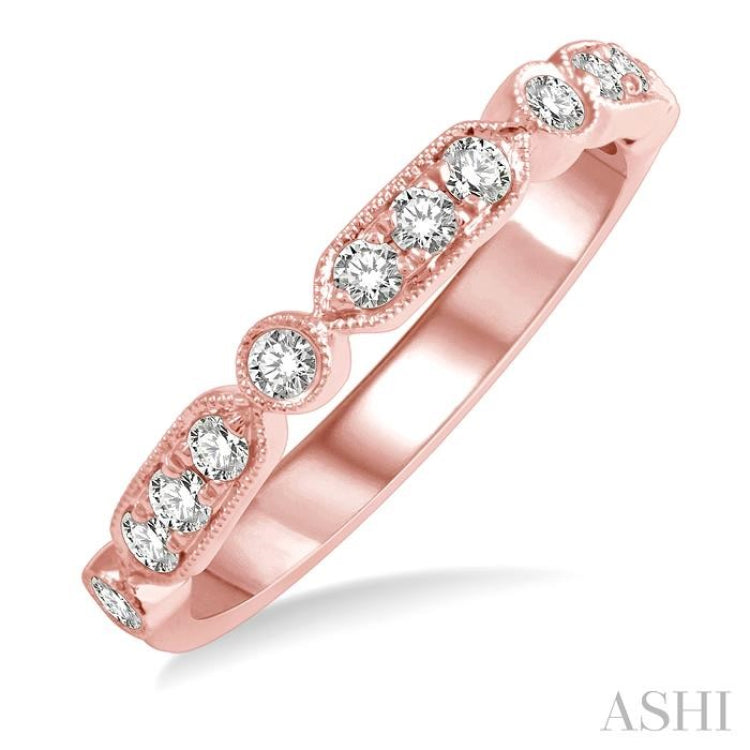 Stackable Diamond Wedding Band