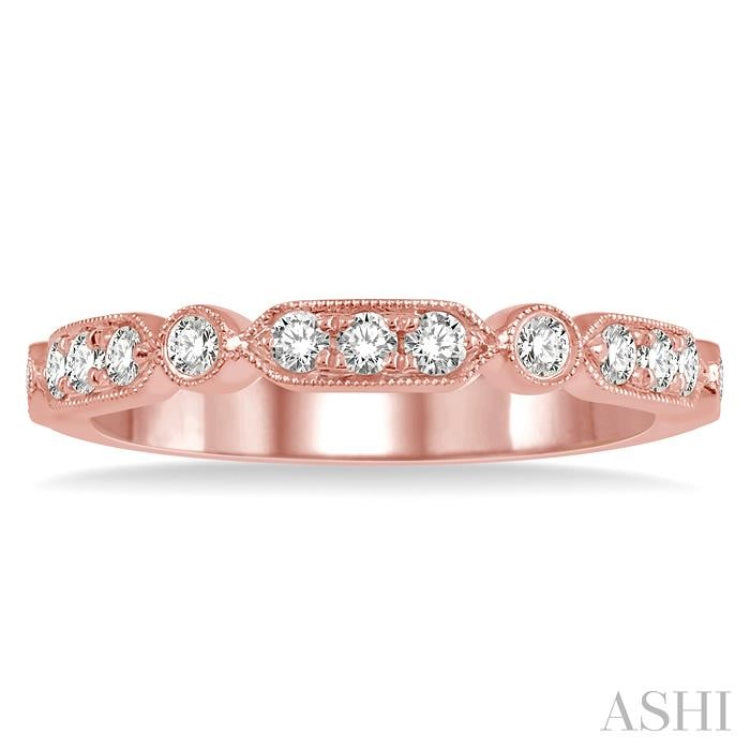 Stackable Diamond Wedding Band