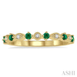 Gemstone & Diamond Band