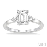 Semi-Mount Diamond Engagement Ring