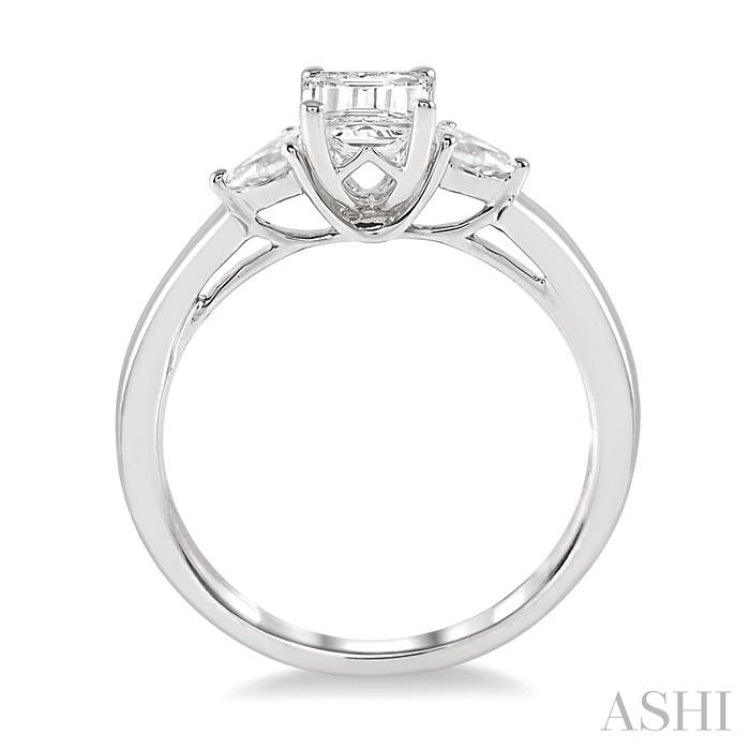 Semi-Mount Diamond Engagement Ring