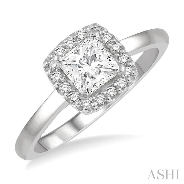 Semi-Mount Diamond Engagement Ring