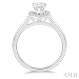 Pear Shape Diamond Engagement Ring