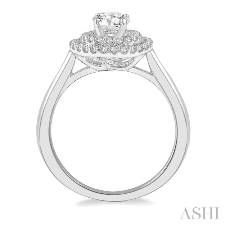 Semi-Mount Diamond Engagement Ring