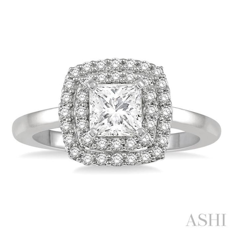 Semi-Mount Diamond Engagement Ring