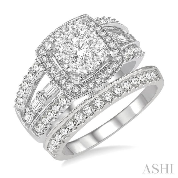 Lovebright Diamond Wedding Set