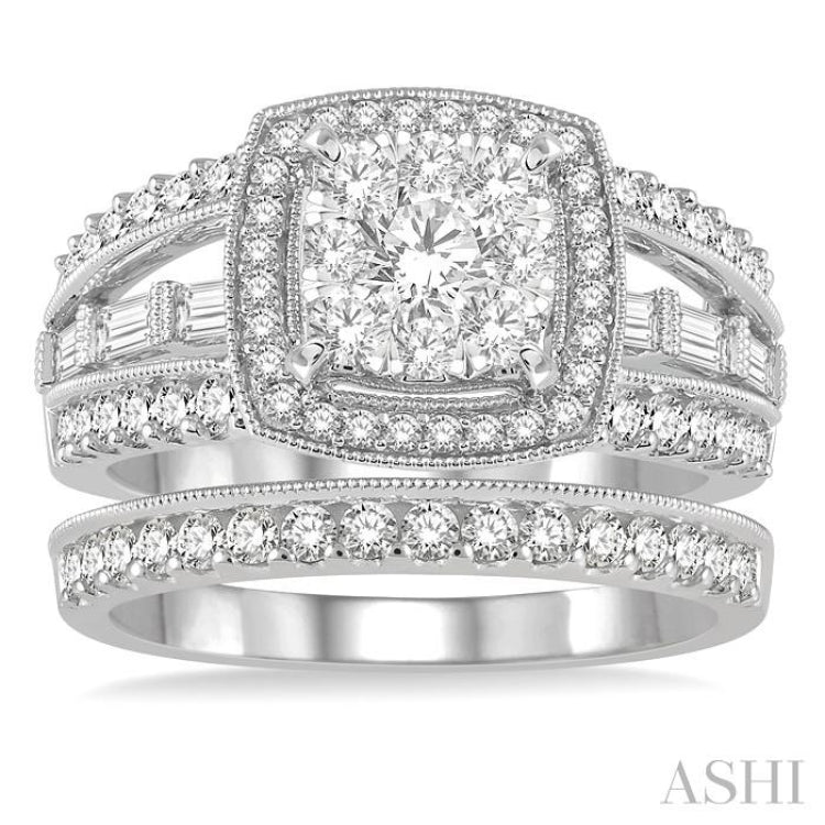 Lovebright Diamond Wedding Set