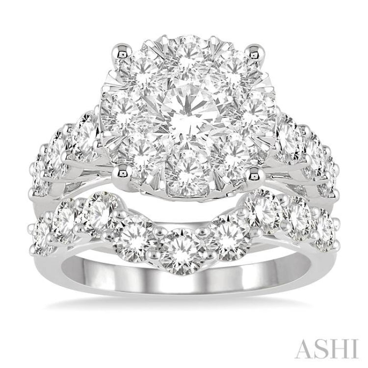 Lovebright Diamond Wedding Set