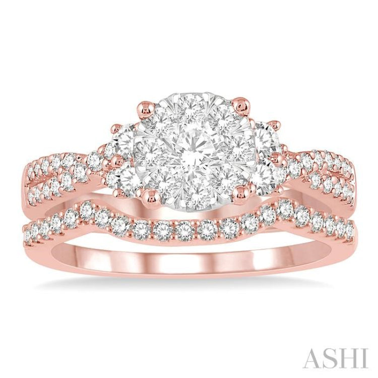 Lovebright Diamond Wedding Set