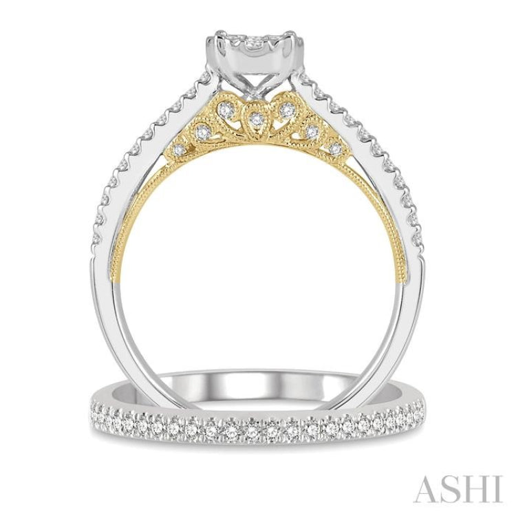 Lovebright Diamond Wedding Set