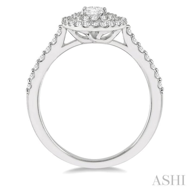 Oval Shape Diamond Engagement Ring