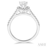 Pear Shape Diamond Engagement Ring